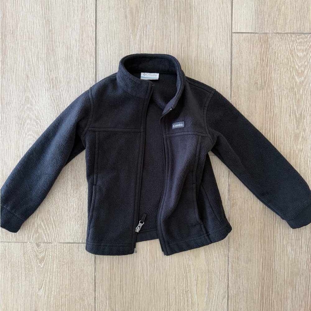 Columbia Kids Charcoal Fleece Jacket
